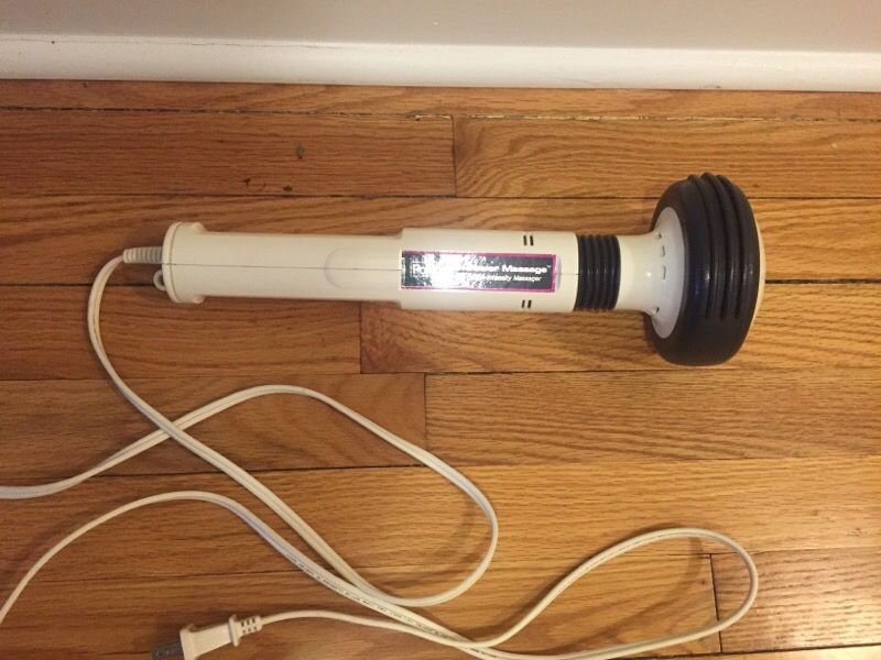 POLLENEX Handheld Power Massager Handheld Hi-Intensity Vibrator 2-Speed WM-10