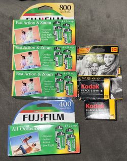 Fuji and Kodak Film