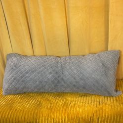 Koolaburra By Ugg Soft Faux-fur And Velvet Body Pillow 