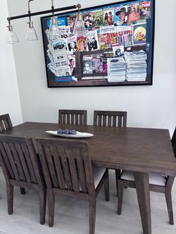 Dining room set & buffet