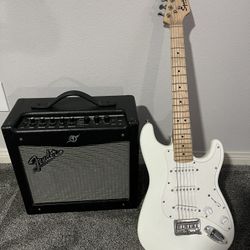 Squier Mini and Amp Combo