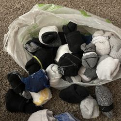 Bag Of Toddler Boy Socks