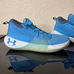 Under Armour Embiid 1 Blue 🔥 Clean Basketball Shoes – Size 9.5