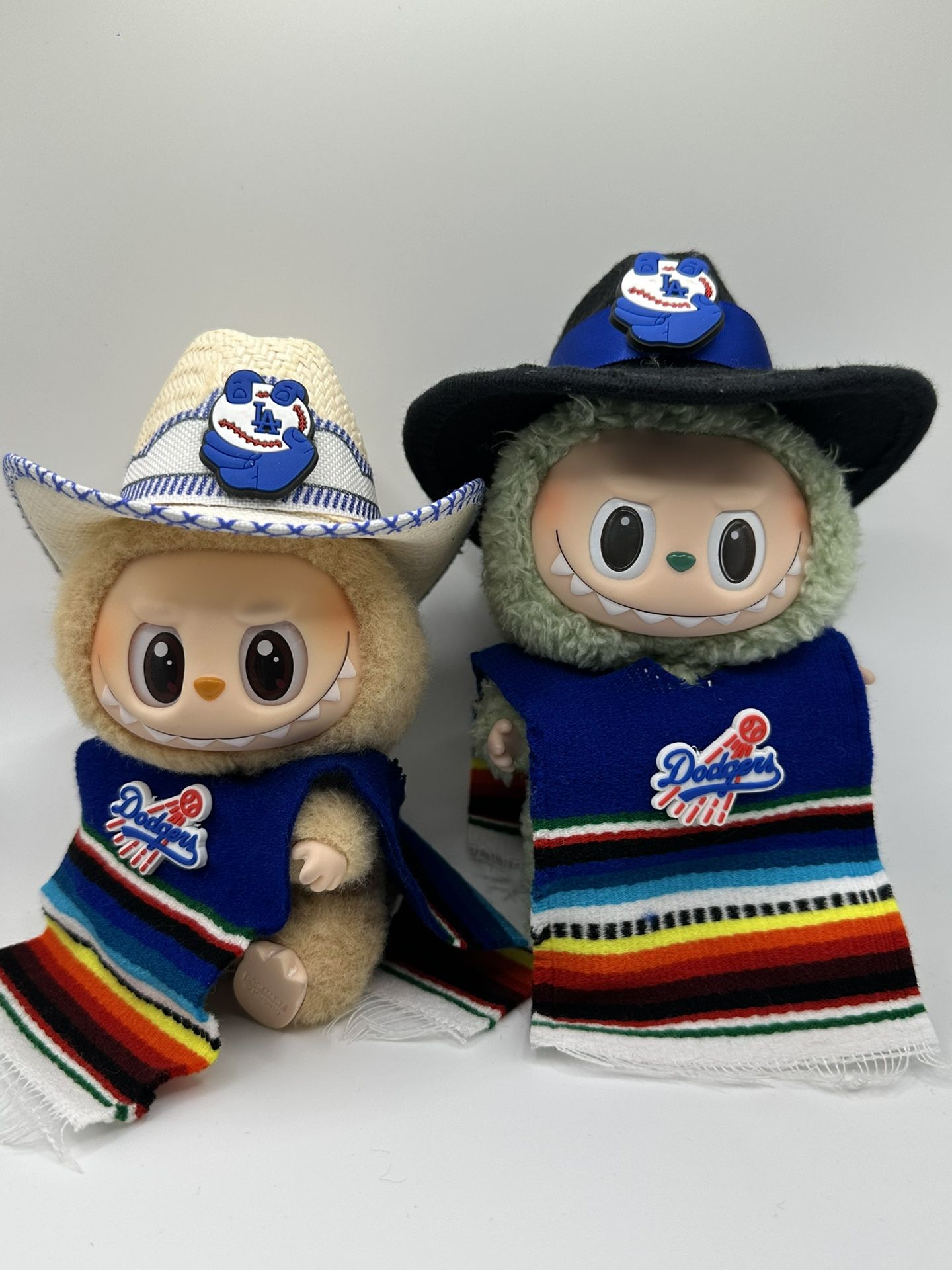 Labubu Dodgers Hat and Zarape Set