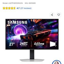 Samsung Odyssey G8 Oled 27 Inch 4k 240hz