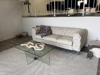 COUCH + LIVING ROOM SET