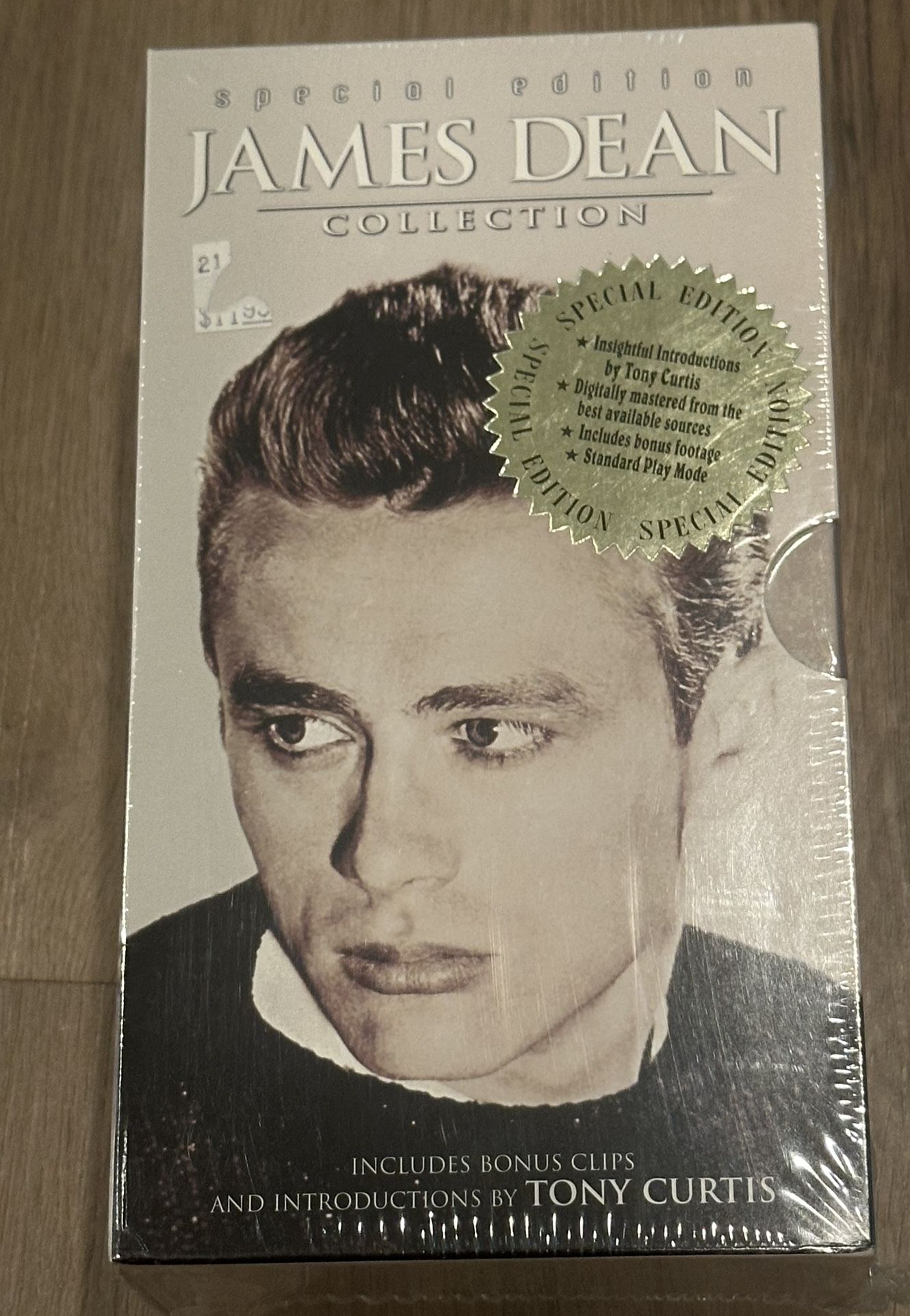 The James Dean Connection 1998 VHS Tape Set New Sealed