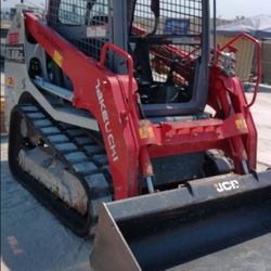 Track Loader Skid Steer with Bucket