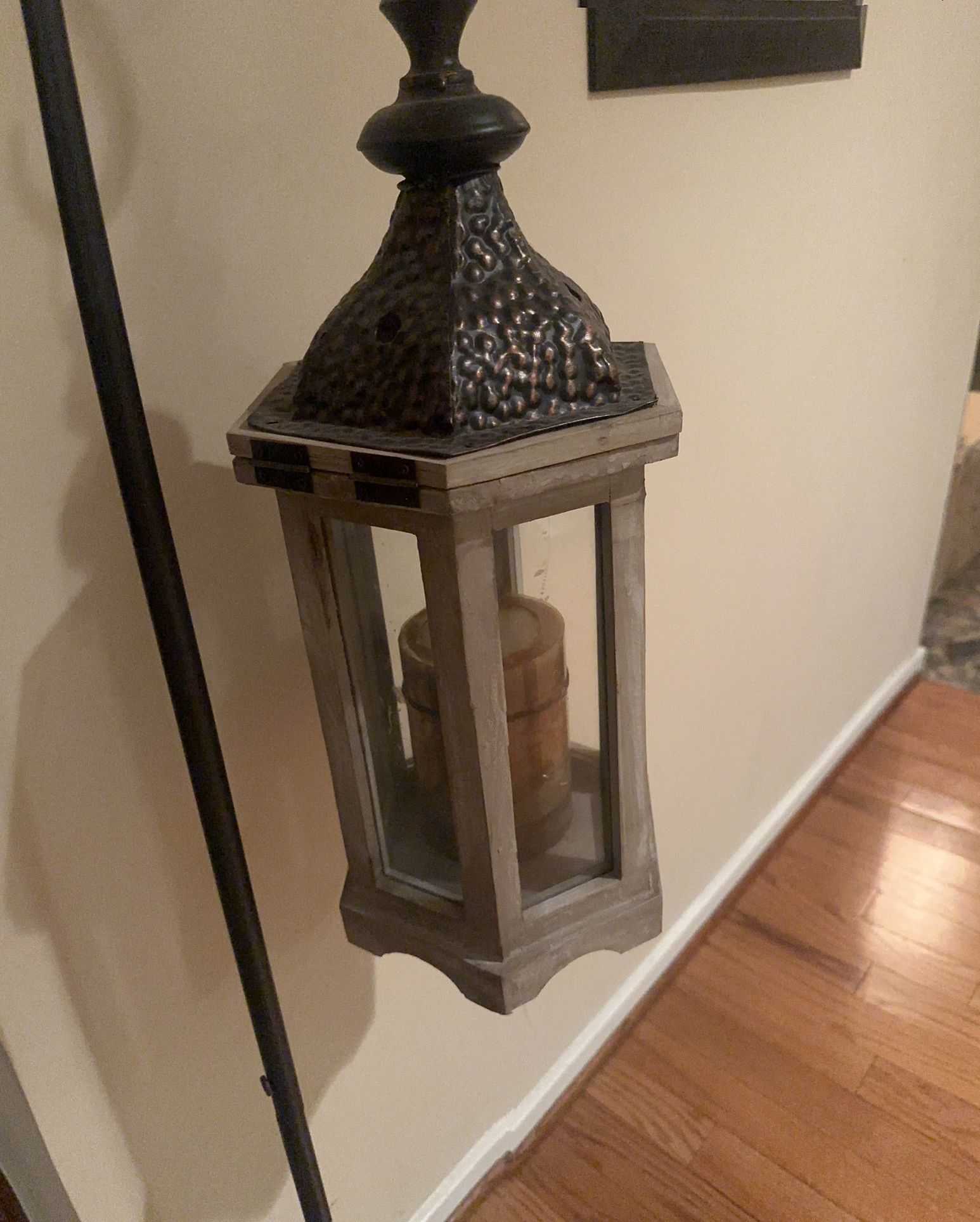 Pier1 Decorative Bird house/Candle holder