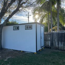 Storage shed 7x18