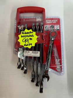 Milwaukee standard Ratcheting wrench set