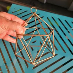 Set of 4 - Geometric Hanging Air Plant Holders