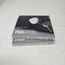 2 NUT FIND 3 SMART TRACKER IN GRAY - NEW 