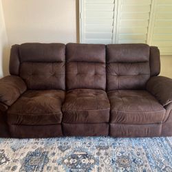 Brown Recliner Couches
