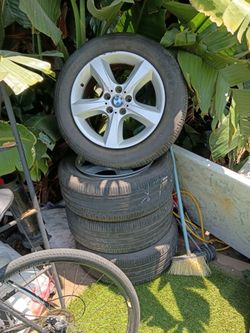 I have some Bmw rim in pretty good condition I have another set selling for $ 150 obo