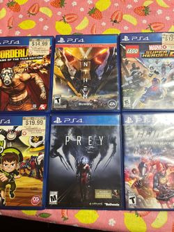 PlayStation games 10$ each