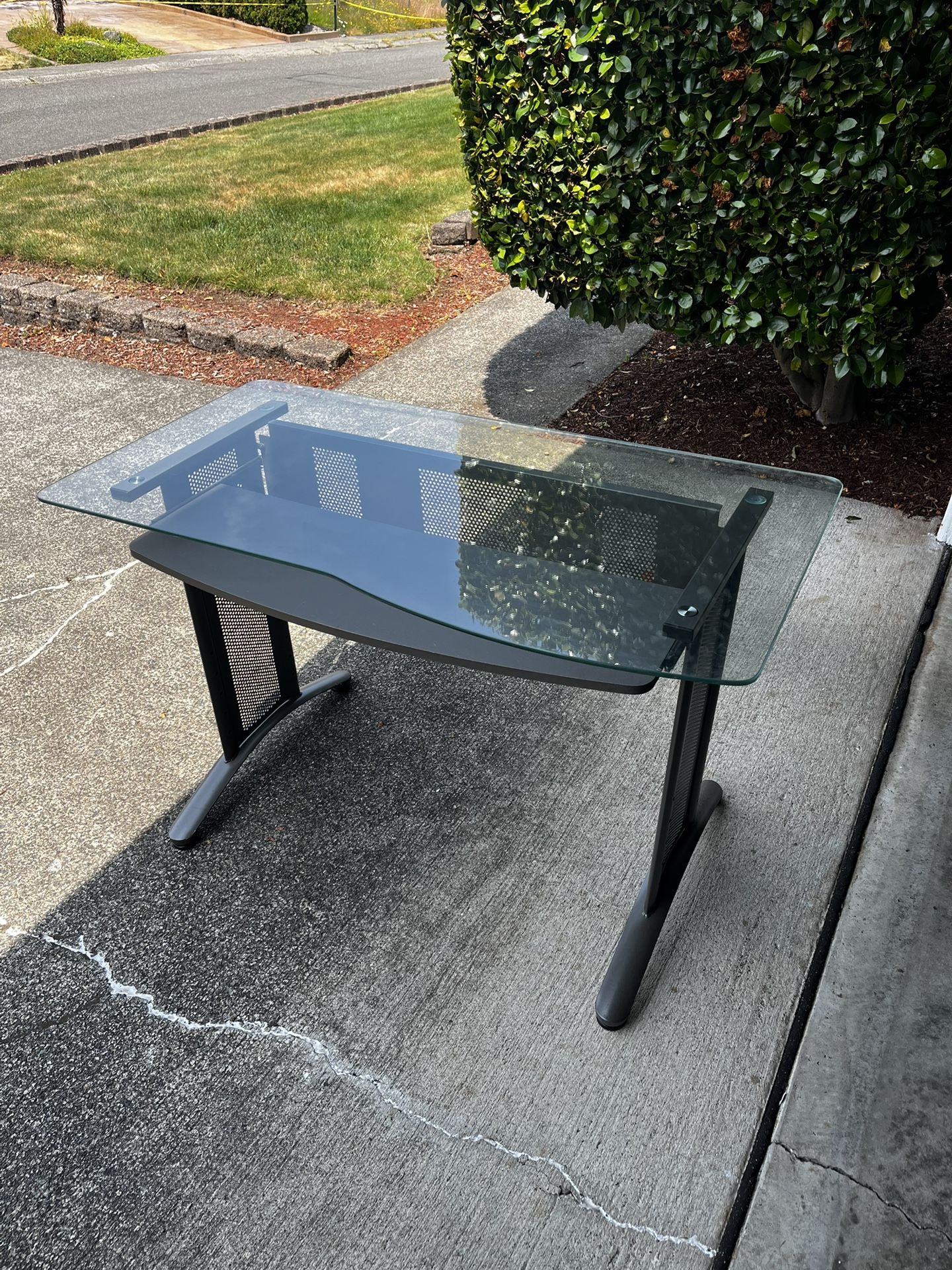 Glass Office Desk