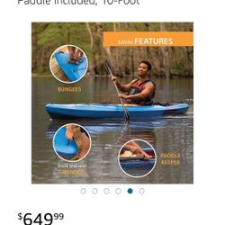 KAYAK - LIFETIME CHARGER 10'  Sit In