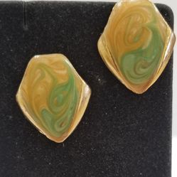 Earrings Pierced Gold Plated