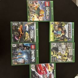 Xbox One Game Lot (6 Games) 🎮 FIFA 17, Minecraft, LEGO, Rocket League – And more!!