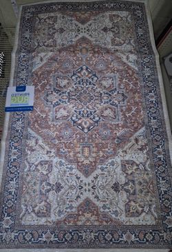 Vintage Persian Style Accent Rug ā 2x3 Entryway / Boho Rug