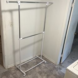 Clothes Rack With Wheels 