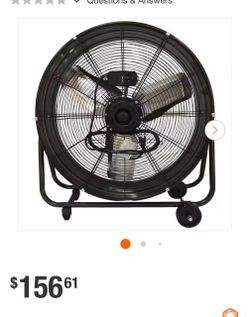 Vortex drum Fan
