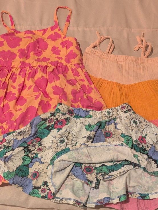 3t and 4t Girls Summer Clothes (6 )