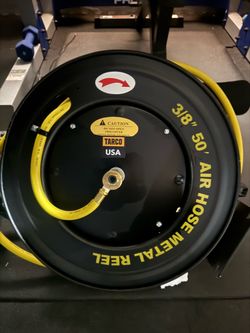 Reel Air Hose 3/8 50 foot