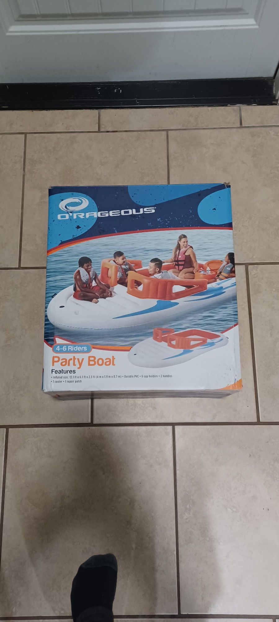 O'Rageous Party Boat - Inflatable