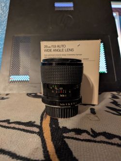 Vivitar 28mm f/1.9 Auto Wide Angle Lens