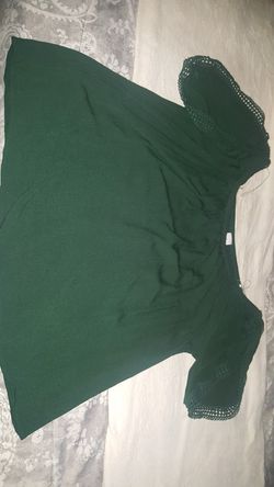 3XL Green Blouse