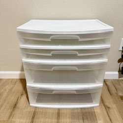 Storage Bin Plastic Drawer Organizer 