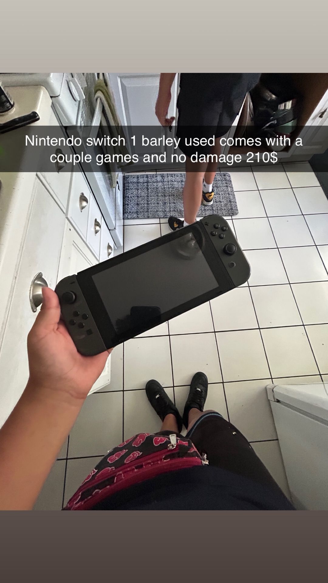 Barely Used Grey Nintendo Switch