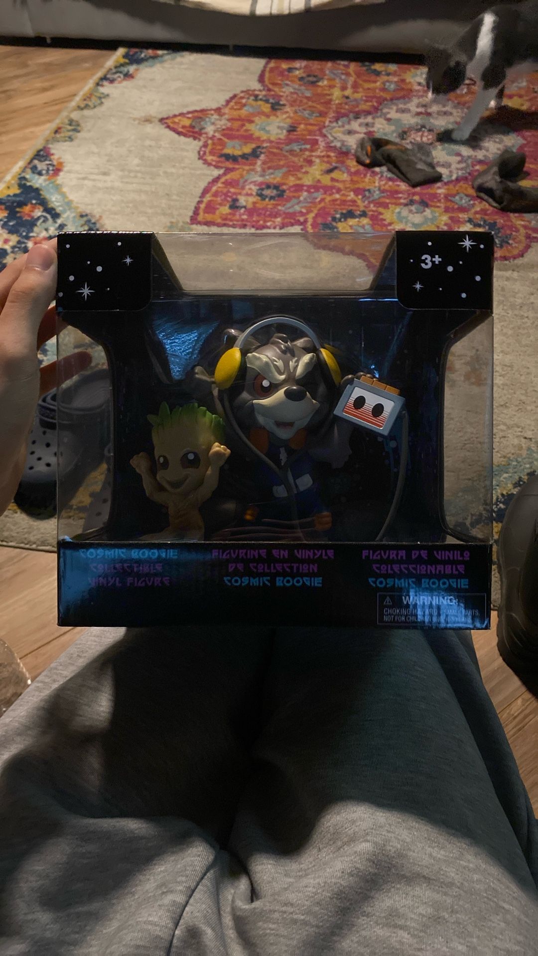 Disney WonderGround Guardians Cosmic Boogie Rocket Groot Vinyl Figure