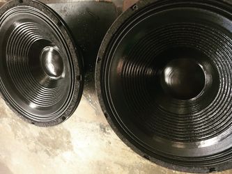 18” eminence kilomax/Definimax like new I also do speaker repair have lots of speakers frames for sale