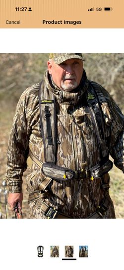 Hunter Safety System Ultra-lite 4X/5X Harness – Padded Lightweight Shock Absorbing Safety Harness for Tree Stand, Hunting Gear & Accessories, Fits Up 