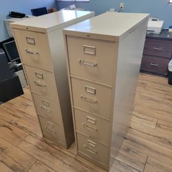 Hon Filing Cabinet 52" Tall, 26.5" Deep 15" Across. 