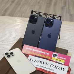 Apple IPhone 15 Pro - $1 DOWN TODAY, NO CREDIT NEEDED