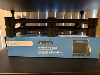 Isoacoustics iso-430 audio speaker stand