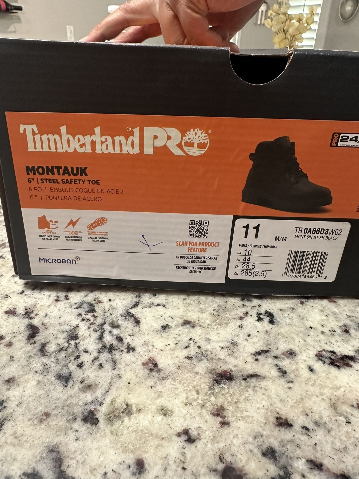 Timberland Steel Toe/eh/non Slip Boots Size 11