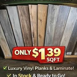 Luxury Vinyl $1.39 - Studio City - Waterproof - In Stock Now