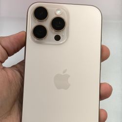 iPhone 16 Pro Max  256GB unlocked (Desert Titanium )