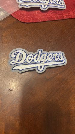 LA Dodgers Embroidered Iron-On Patch