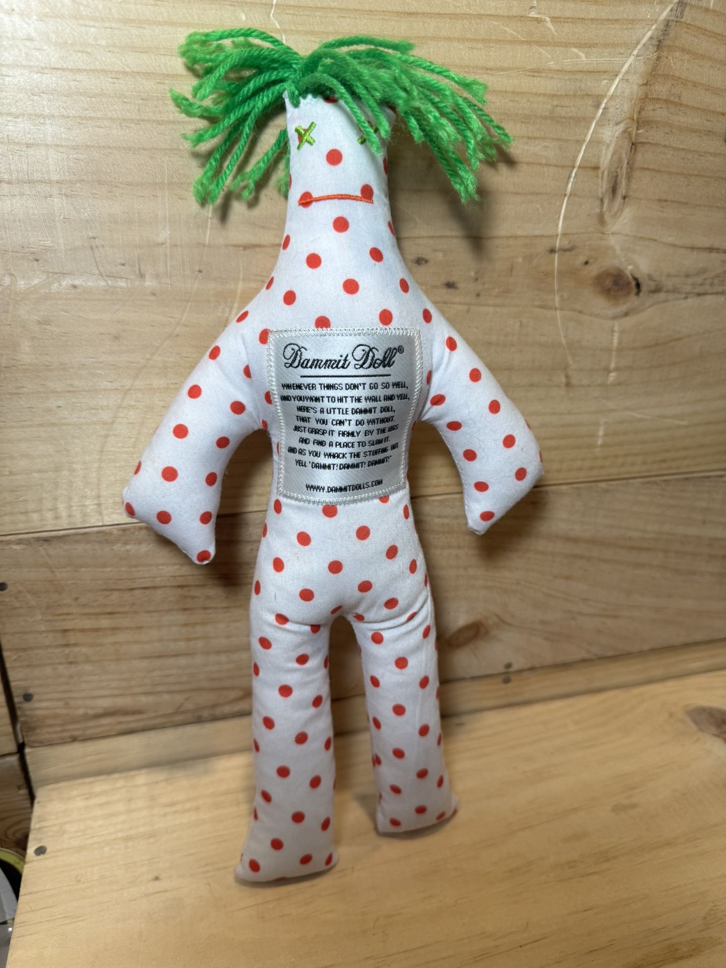 Dammit Doll 12" stress relief plush novelty gift #scrappy