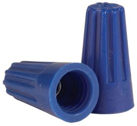 King 67025 CC Blue Nut Connector 100/Box 100 Boxes/Master