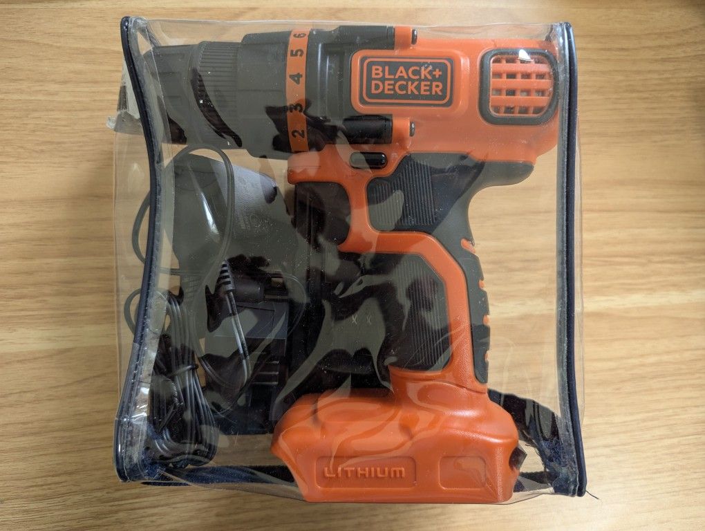 Black Decker Driller and accessories