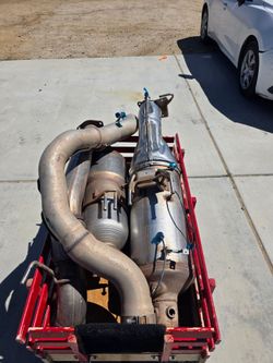 2017 Ram 2500 turbo-back exhaust system