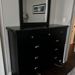 Dresser And Mirror