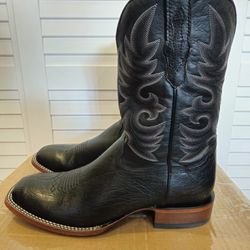 Cody James Full Quill Ostrich Western Boot Square Toe BECJDD24-07 Sz 12 D
